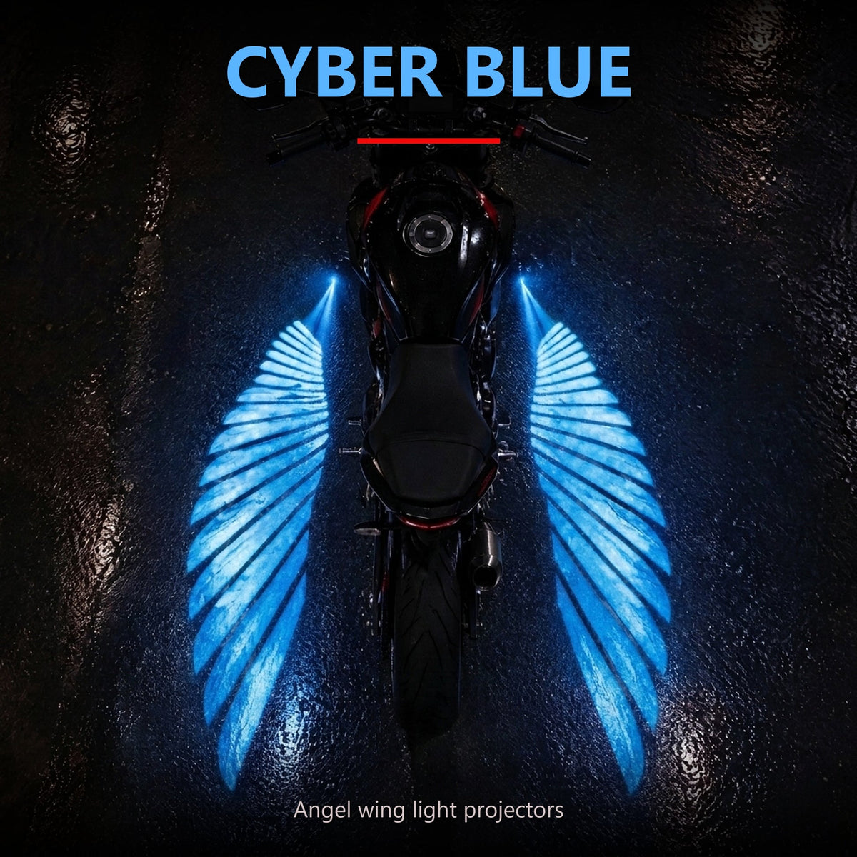 Angel Wing Light Projectors for Motorcycles