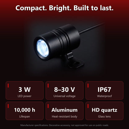 Angel Wing Light Projectors for Motorcycles
